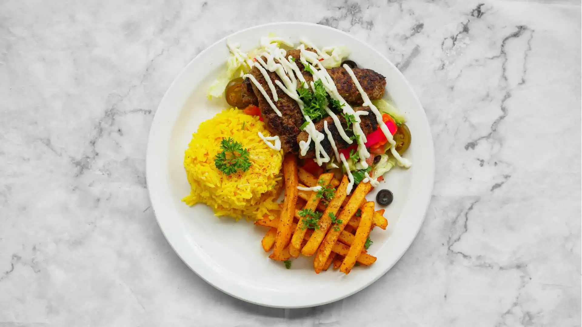 Best spicy donair in Edmonton, AB