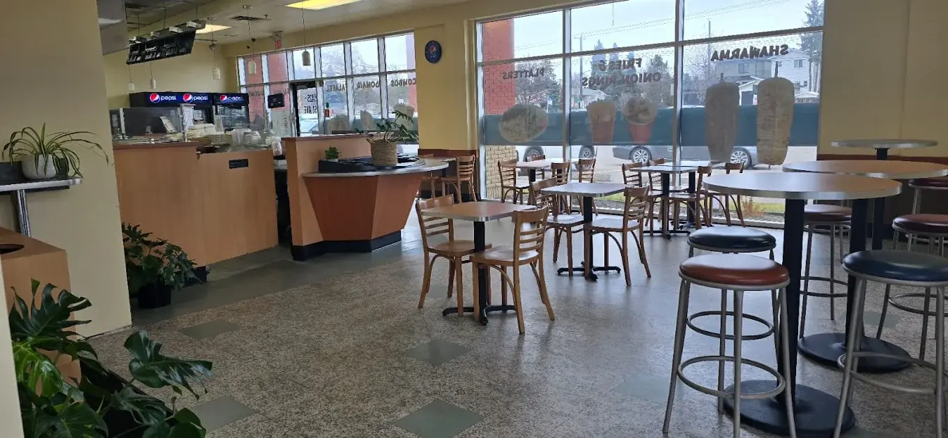 Experience authentic Middle Eastern cuisine at Tasty Donair & Kebab in Edmonton